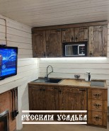 Кухня из массива под старину №274